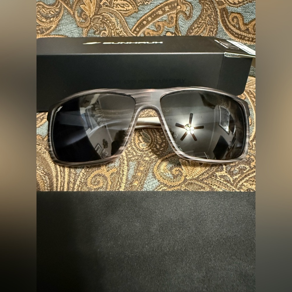 Sunhauk Gunmetal Timber Sunglasses Terrane XL